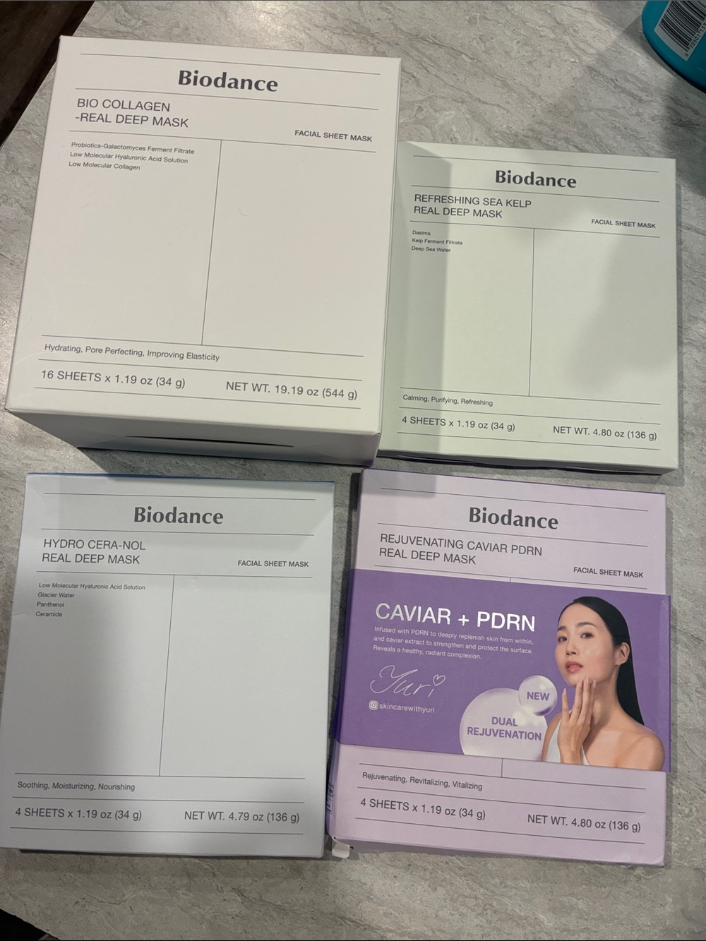 Rejuvenating Caviar PDRN Real Deep Mask - Purple